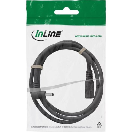 Cable de extensión DC Schneider Electric InLine 26906P 0,2 m 3,5 x 1,35 mm