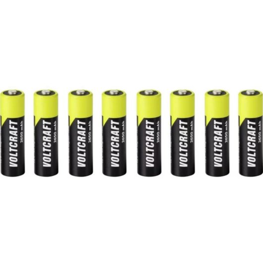 Pile AA Rechargeable Voltcraft VC-17275470 2650 mAh Pack 8