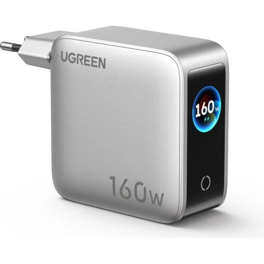 Carregador rápido Ugreen 5 portas USB-C e USB-A 160W GaN