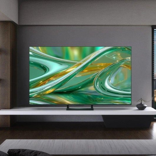 TV Hisense QLED 55E8S 55" 4K UltraHD 144Hz Smart TV HomeOS HDR10+ Dolby Vision Subwoofer