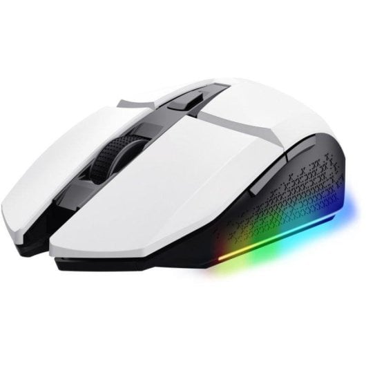 Clavier Trust GXT794W compact TKL sans fil avec souris RGB et tapis