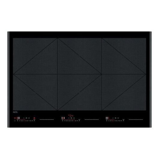 Placa de inducción AEG TR84IT00FB 80 cm 6 zonas 7350 W Negro