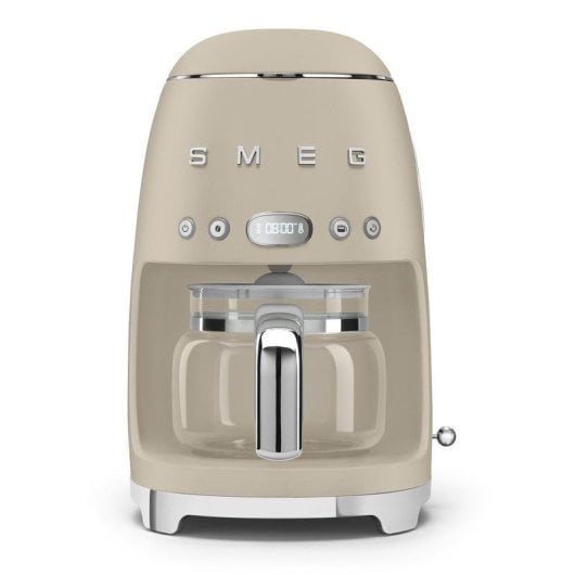 Cafetière à filtre Smeg DCF02MLMEU Beige 1,4 L 10 Tasses avec régulateur d'arôme