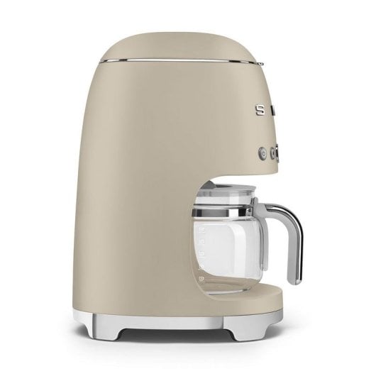 Cafetière à filtre Smeg DCF02MLMEU Beige 1,4 L 10 Tasses avec régulateur d'arôme