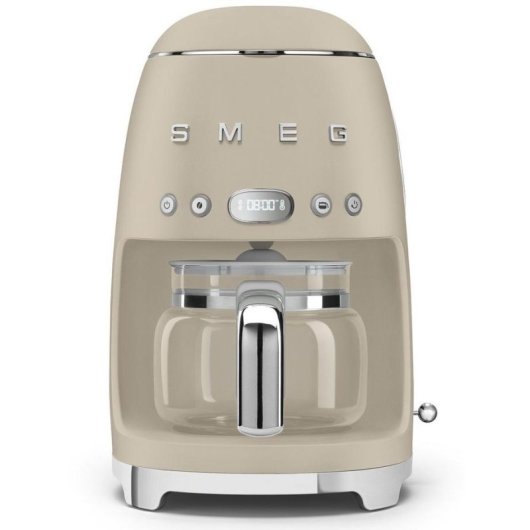 Cafetière à filtre Smeg DCF02MLMEU Beige 1,4 L 10 Tasses avec régulateur d'arôme