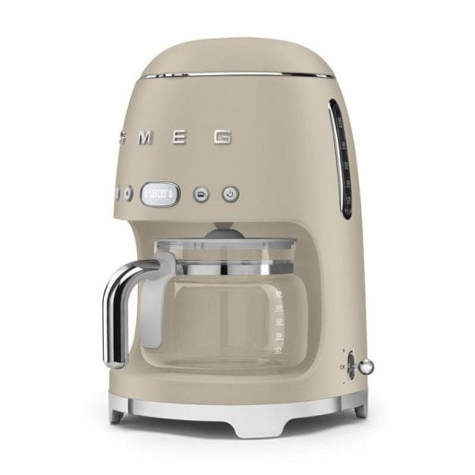 Cafetière à filtre Smeg DCF02MLMEU Beige 1,4 L 10 Tasses avec régulateur d'arôme