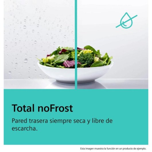 Frigorífico Uma Porta Siemens KS36NVWCG Total No frost 186 cm 402 L C Branco WiFi