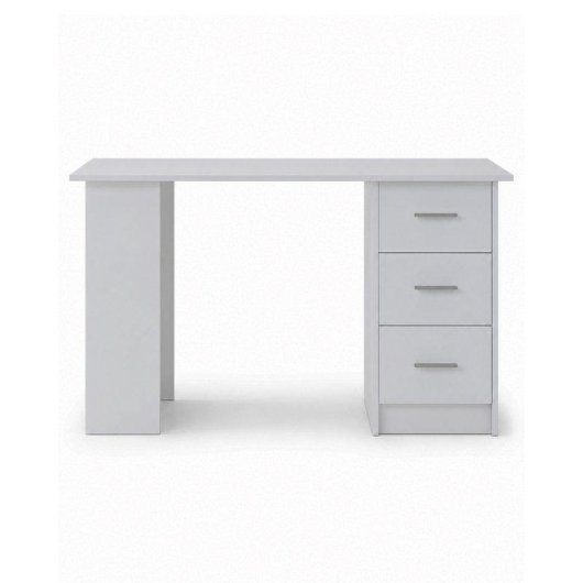 Mesa de escritorio Home Heavenly Deski con cajonera y estantería blanca