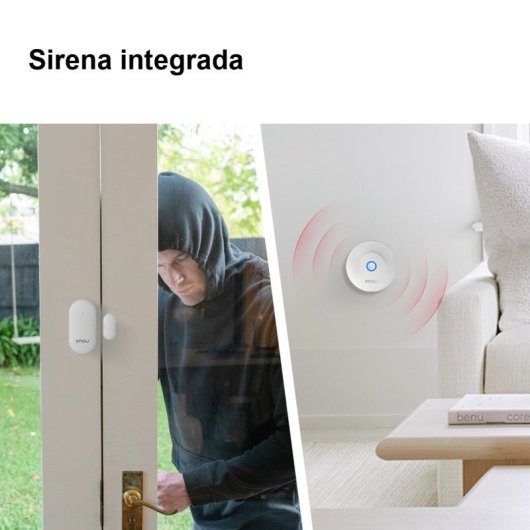 Rilevatore fumo intelligente IMOU ZSM1 Kit-EU-3 Zigbee Wi-Fi Gateway Matter
