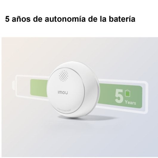 Detetor de Fumo Inteligente IMOU ZSM1 Kit-EU-6 Zigbee Wi-Fi Gateway