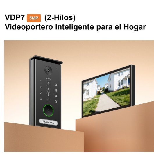 Interphone Vidéo WiFi Imou VDP7 Écran 7” 2K 149° Vision nocturne