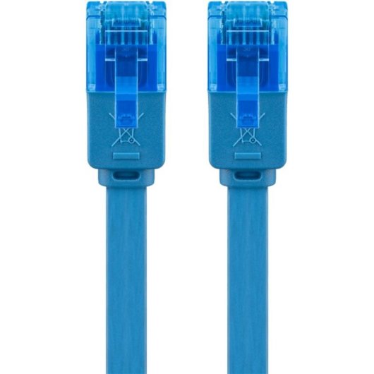 Cable reseau Goobay 96306 Cat6a UTP 1 m Bleu