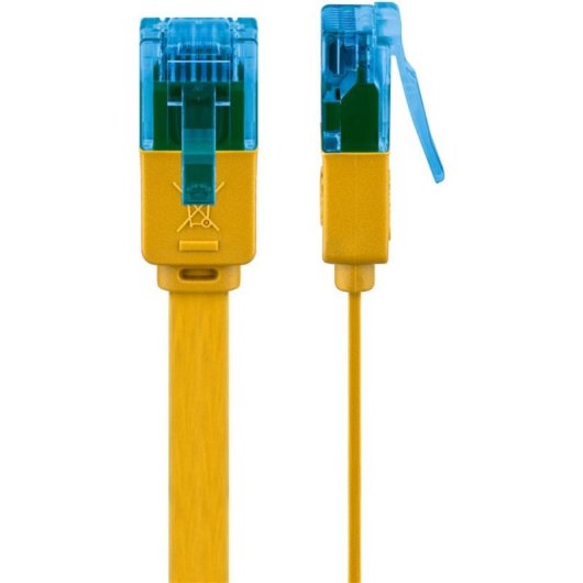 Cavo Goobay 96318 Cat6a U/UTP 2 m Giallo