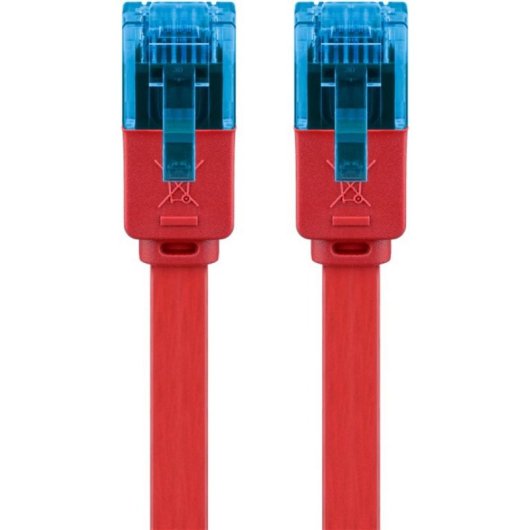 Cable Goobay 96300 Cat6 UTP RJ-45 Rouge 0,5 m