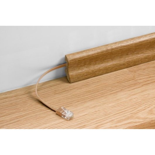 Cable reseau Goobay 96314 Cat6a U/UTP RJ-45 Blanc