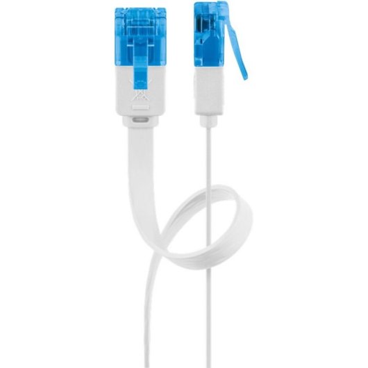 Cavo Goobay 96325 Cat6a U/UTP RJ-45 2 m Bianco