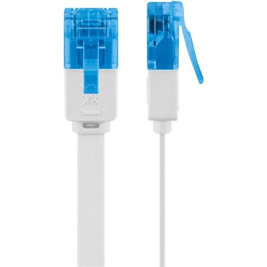 Cavo Goobay 96325 Cat6a U/UTP RJ-45 2 m Bianco