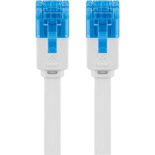 Cavo Goobay 96325 Cat6a U/UTP RJ-45 2 m Bianco