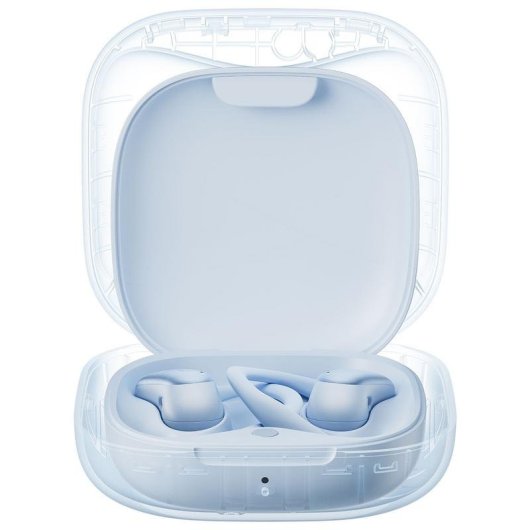 Auriculares Shokz OpenFit Air 2 inalámbricos Bluetooth 6.1 con micrófono y diseño abierto azul
