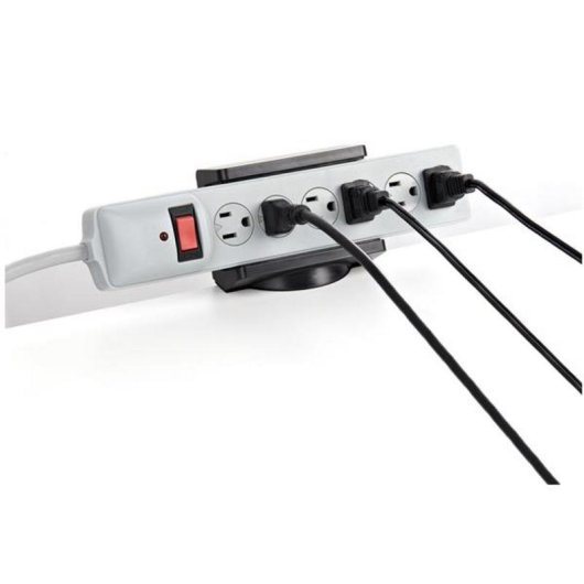 Soporte StarTech.com PWRSTRPCLMP para Regleta Ajustable con Gestión de Cables