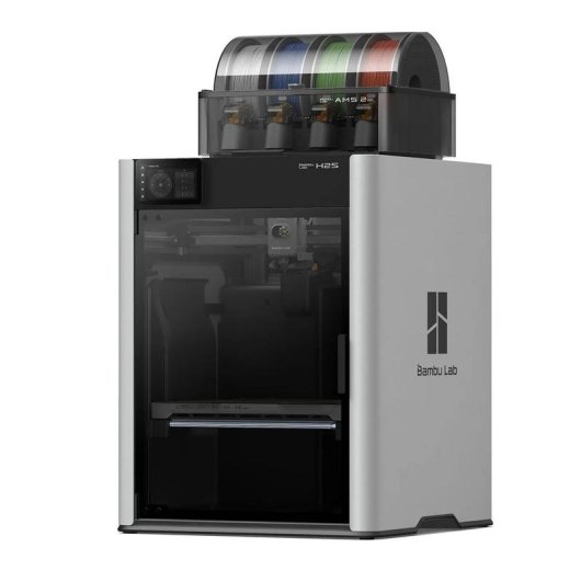3D-Drucker Bambu Lab H2S Full Combo AMS 2 Pro Wi-Fi Laser-Modul