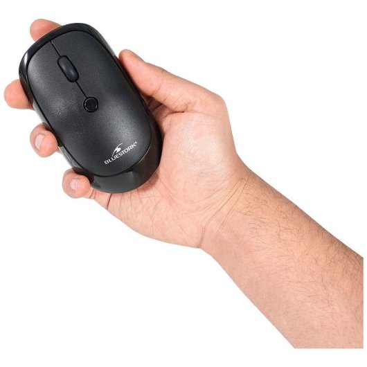 Ratón Bluestork M-WL-OFF35-BLACK Bluetooth 3200 DPI Negro 4 Botones
