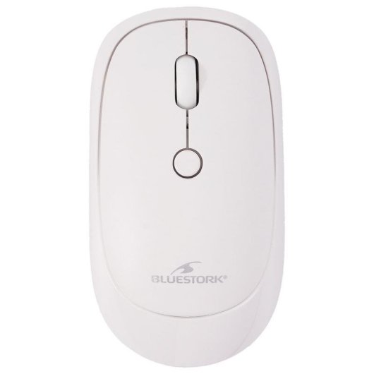 Ratón Bluestork M-WL-OFF35-WHITE Bluetooth 3200 DPI Blanco 4 Botones