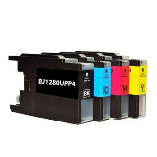 Cartouche d'encre UPrint BJ1280UPP4 Pack 4 cartouches