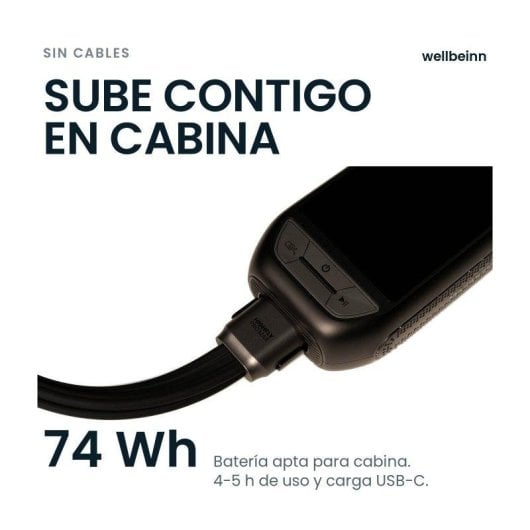 Pantalones de presoterapia Wellbeinn Highfly Pro Max 6 cámaras 200 mmHg