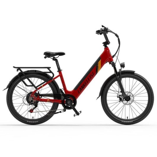 Bicicleta Eléctrica Lankeleisi ES500PRO 500W 60km Autonomía