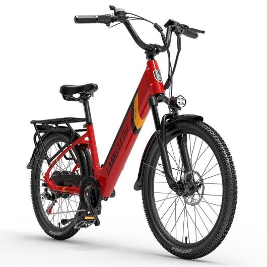 Bicicleta Eléctrica Lankeleisi ES500PRO 500W 60km Autonomía