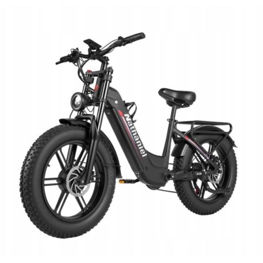 Bicicleta eletrica Nathaniel SYR08 Twin Motor 1000W 48V 20Ah 20 polegadas