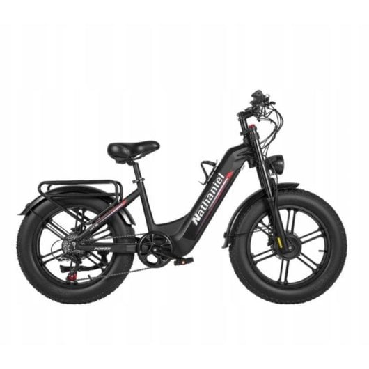 Bicicleta eletrica Nathaniel SYR08 Twin Motor 1000W 48V 20Ah 20 polegadas