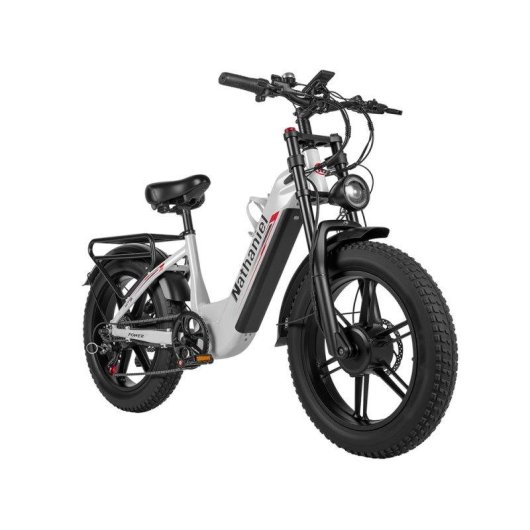 Bicicleta eléctrica Nathaniel SYR08 doble motor 2000W 48V 20Ah todoterreno