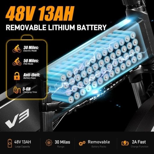 Velo Electrique Vitilan V3 2.0 Puissance 750 W