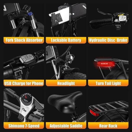 Velo Electrique Vitilan V3 2.0 Puissance 750 W
