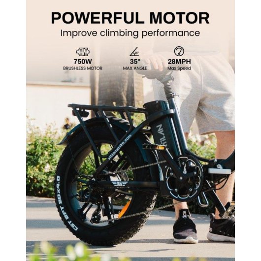 Velo Electrique Vitilan U7 2.0 Moteur 750W Batterie 48V 20Ah