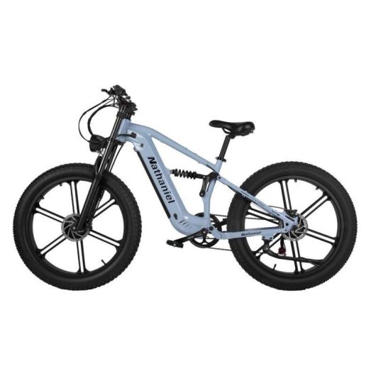 Bicicleta Elétrica Nathaniel SYR-09 Duplo Motor 1000W 48V 20Ah Todo-Terreno 26"