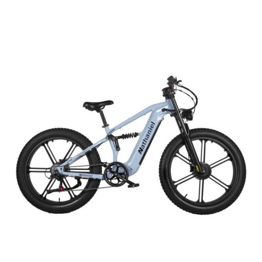 Bicicleta Elétrica Nathaniel SYR-09 Duplo Motor 1000W 48V 20Ah Todo-Terreno 26"