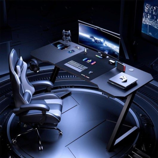 GTPLAYER Gaming Tisch 120x60 USB LED**