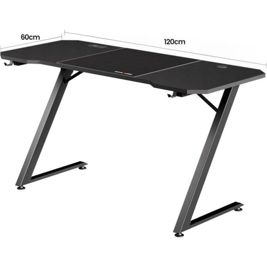 GTPLAYER Gaming Tisch 120x60 USB LED**