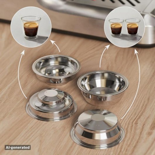 Cafetera Espresso Bosch PFE403C3 2,8 L 15 bares con molinillo integrado