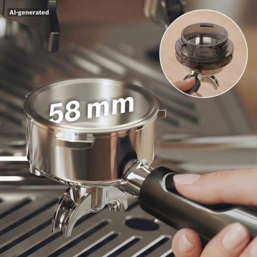 Cafetera Espresso Bosch PFE403C3 2,8 L 15 bares con molinillo integrado