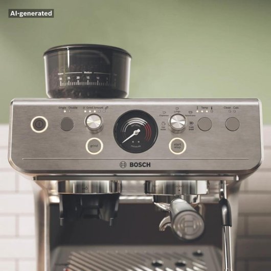 Cafetera Espresso Bosch PFE403C3 2,8 L 15 bares con molinillo integrado