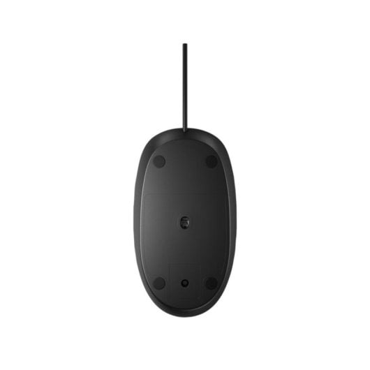 Ratón HP 128 LSR Cable USB Láser Ambidiestro Negro 3 Botones