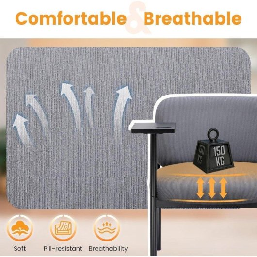 Sedia GTPLAYER Relax Armchair Con Metallo Grigio