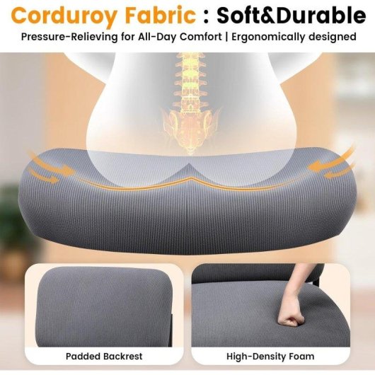 Sedia GTPLAYER Relax Armchair Con Metallo Grigio