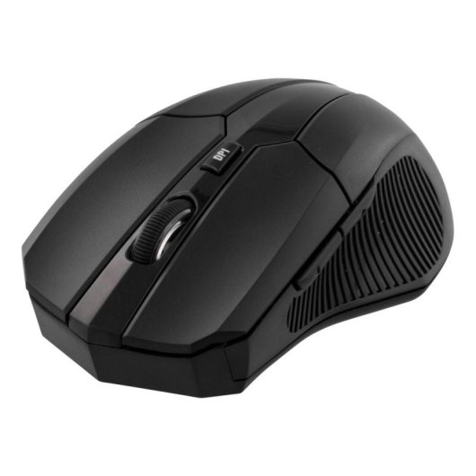 Maus Deltaco MS-776 RF Wireless USB 1600 DPI Schwarz 5 Tasten Rechts