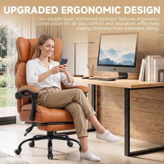 Sedia GTPLAYER Gaming Ergonomica con Poggiapiedi e Lombare