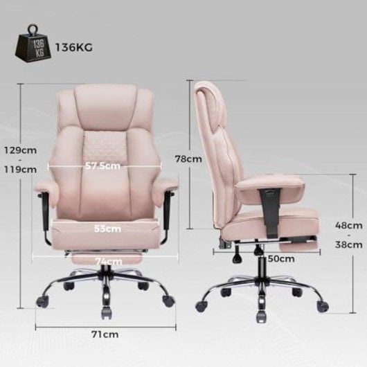 Chaise Gaming GTPLAYER Wide avec support lombaire ressort